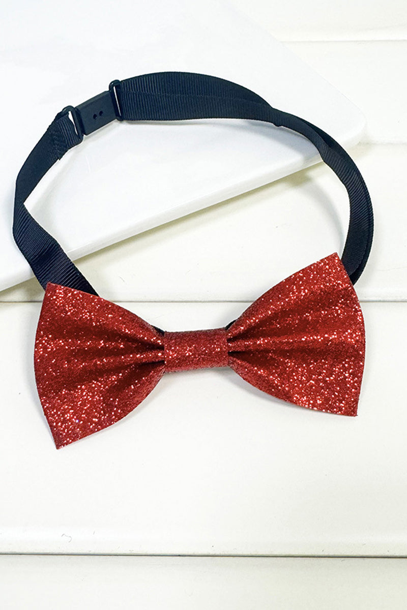 Boys Blue Glitter Bow Tie for Weddings & Formal Events