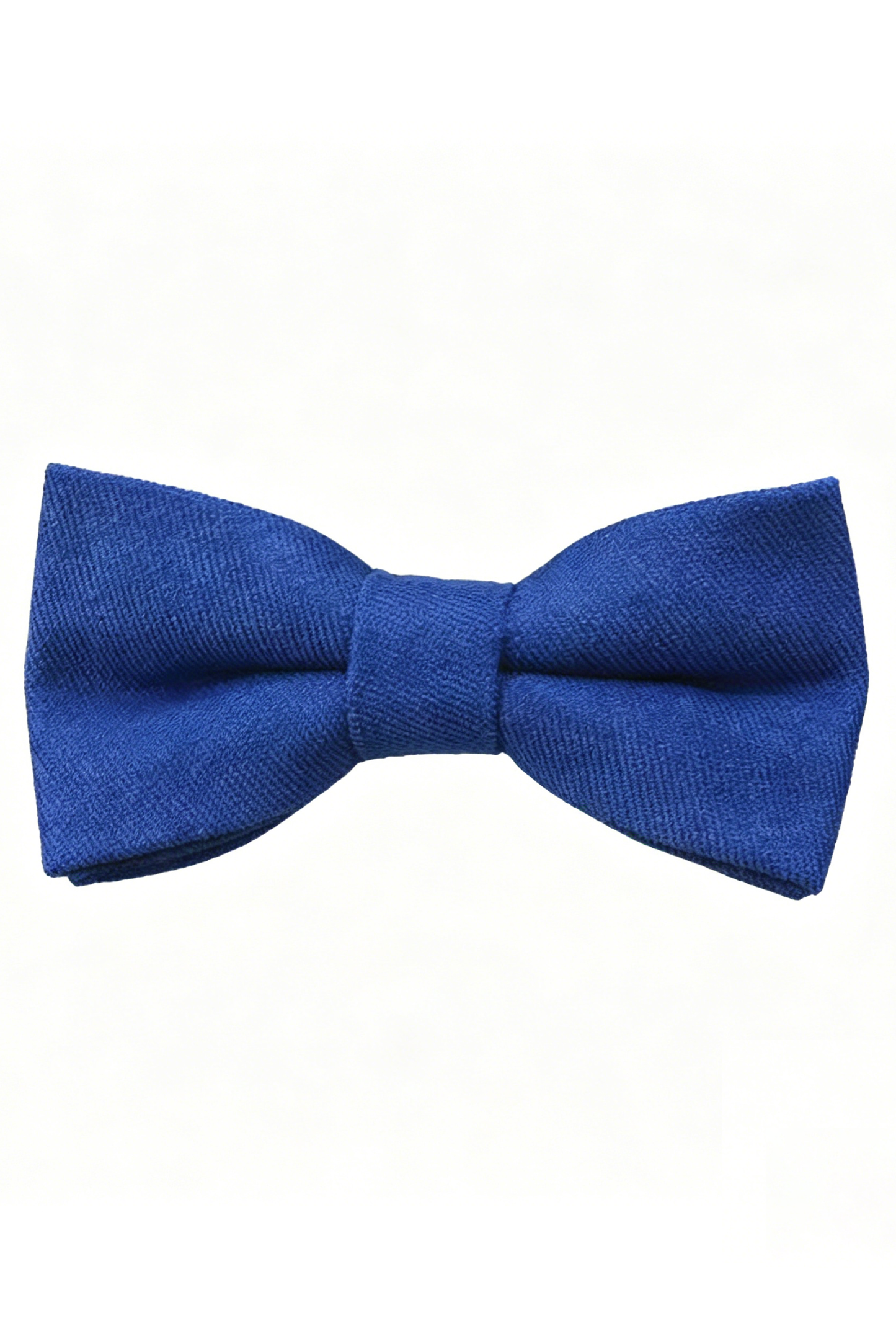 Multi Blue Series Adjustable Double-Layer Cotton Linen Bow Tie