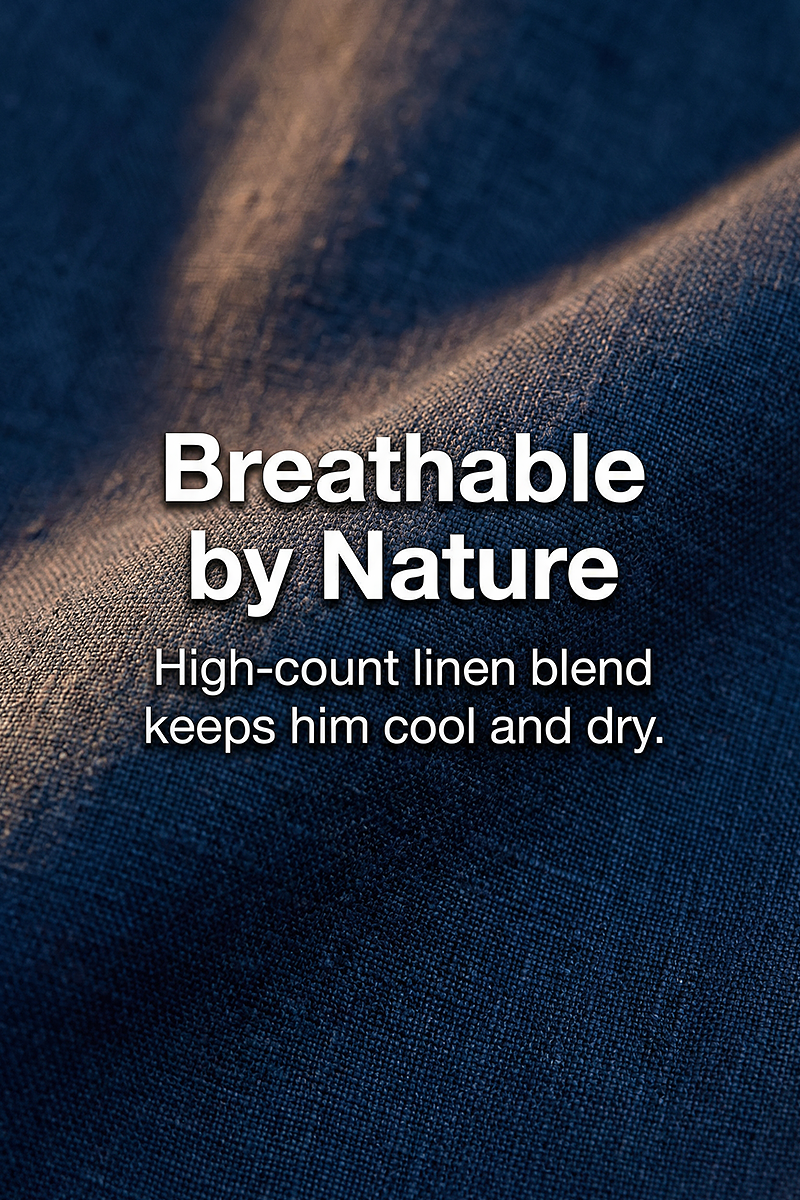 Boys Navy Casual Suit Jacket