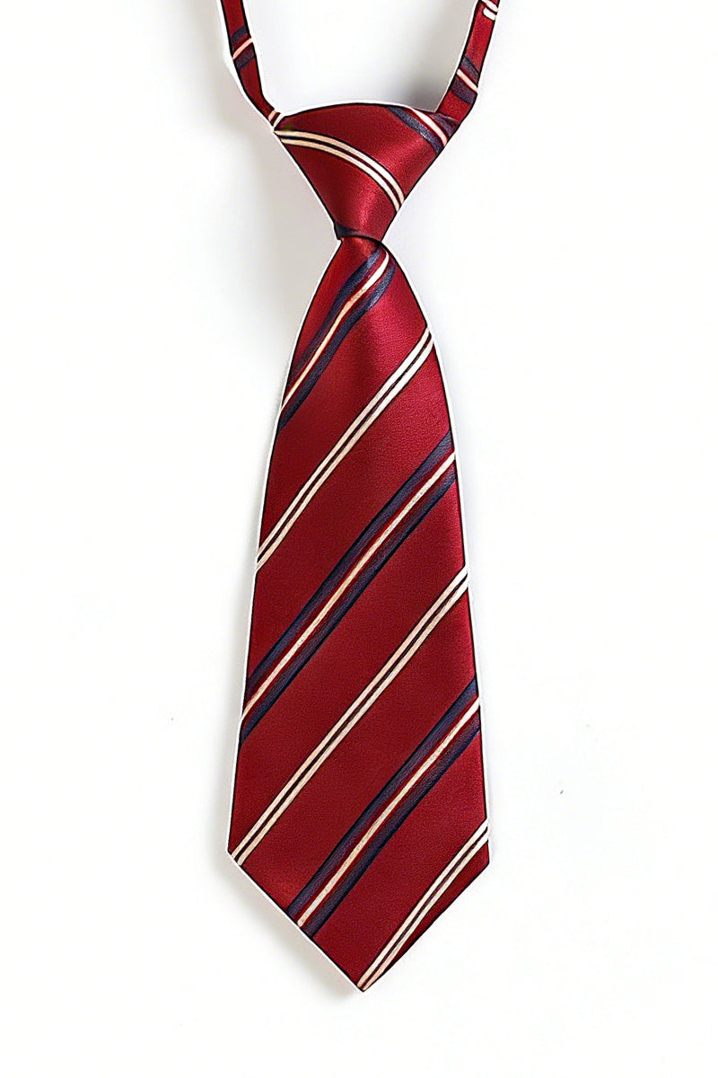Boys Multicolored Twill Tie