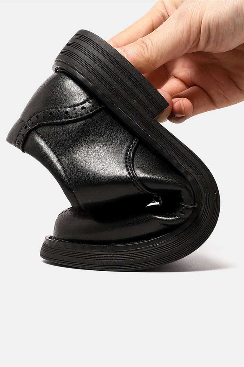 Boys Black Baroque Patent Leather Shoes£¨ 4-16 years old£©
