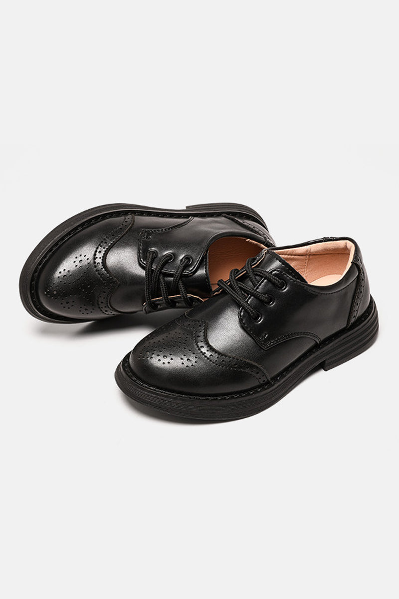 Boys Black Baroque Patent Leather Shoes£¨ 4-16 years old£©