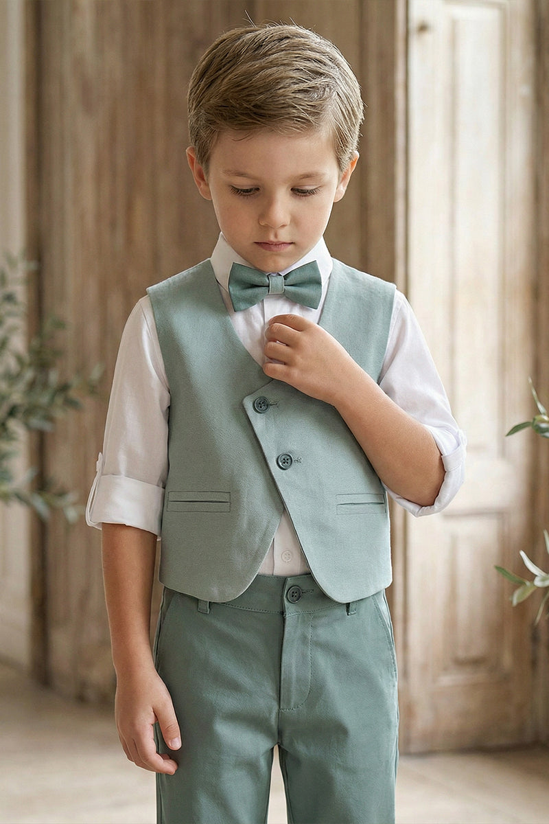 Boys Sage Green 2-piece Set