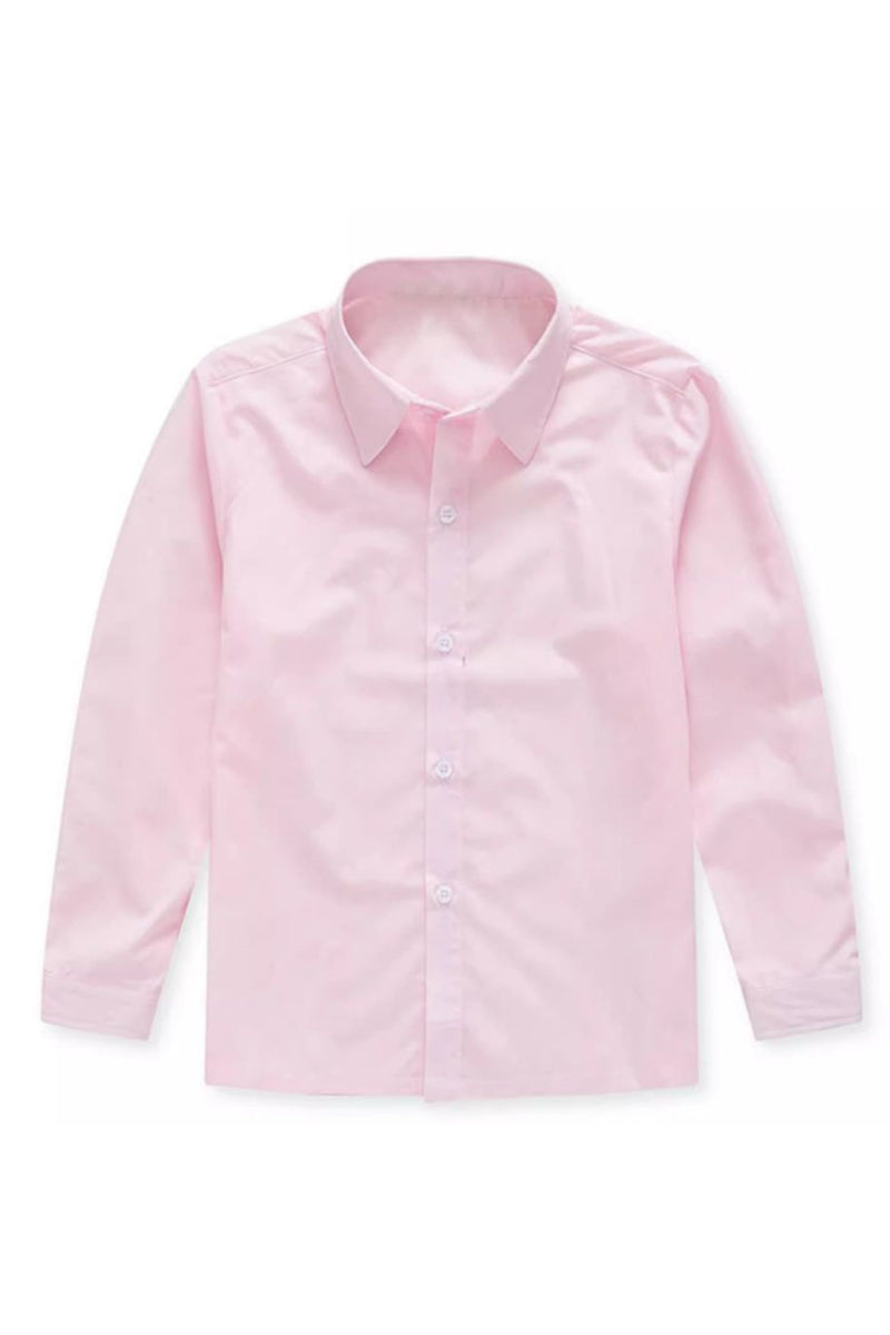 Boys Light Pink Dress Shirt