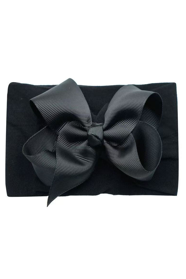 Childrens Bow Elastic Headband