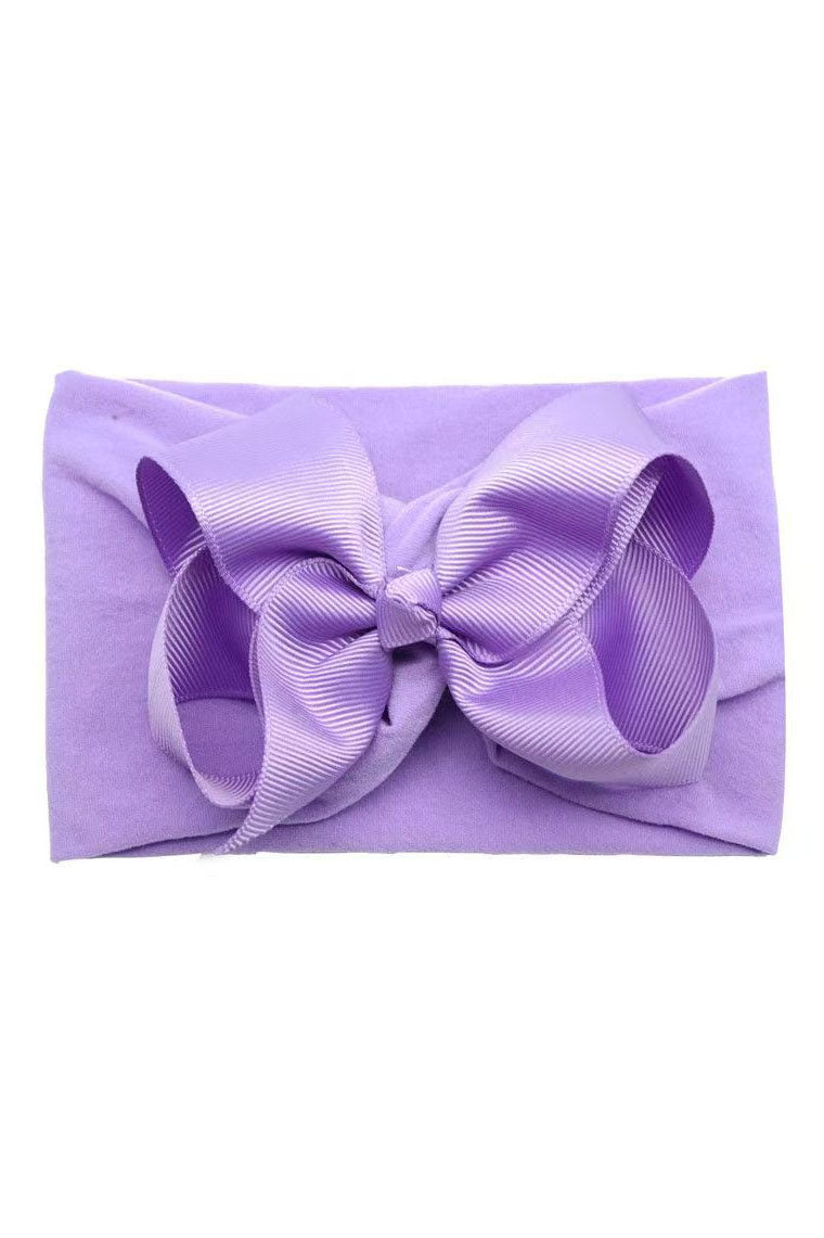 Childrens Bow Elastic Headband