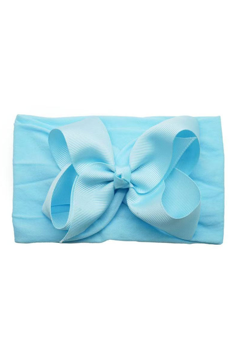Childrens Bow Elastic Headband