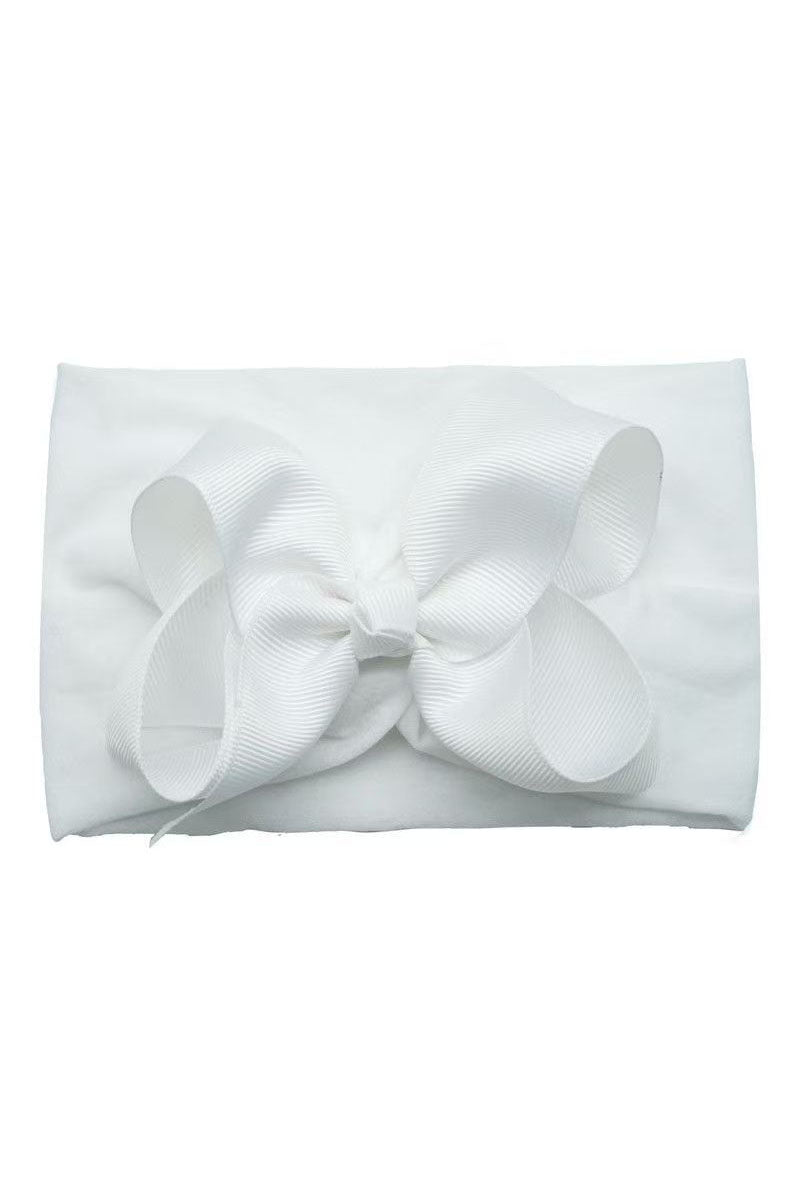 Childrens Bow Elastic Headband