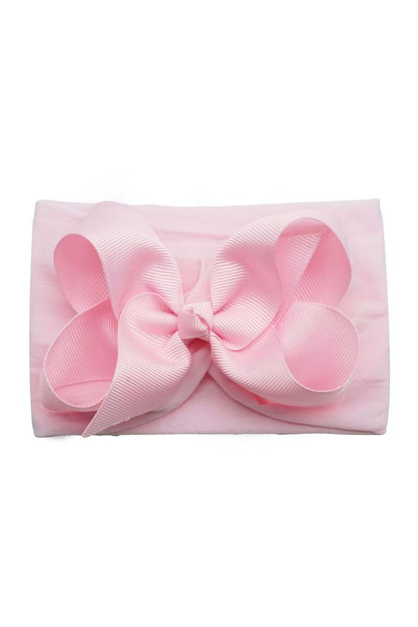 Childrens Bow Elastic Headband