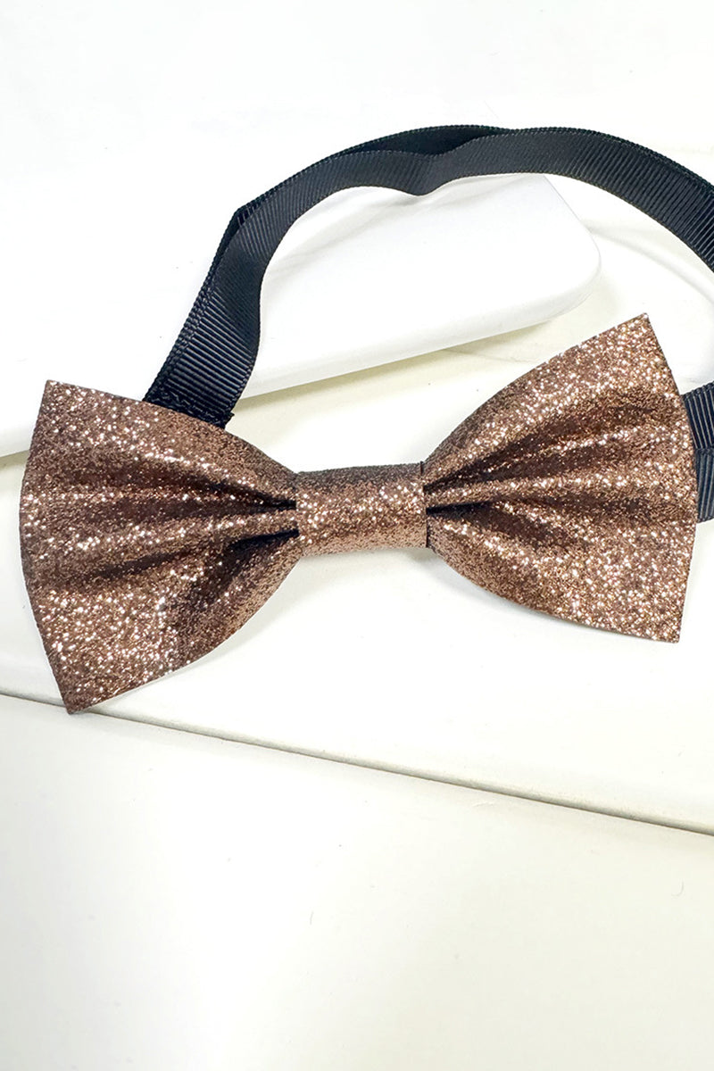 Boys Blue Glitter Bow Tie for Weddings & Formal Events