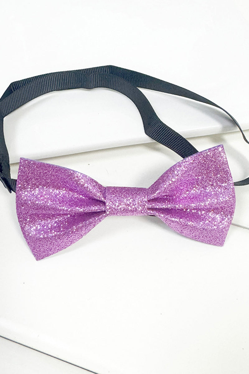 Boys Blue Glitter Bow Tie for Weddings & Formal Events
