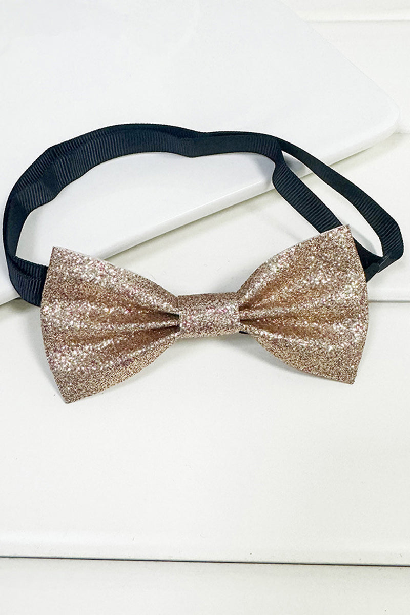 Boys Blue Glitter Bow Tie for Weddings & Formal Events