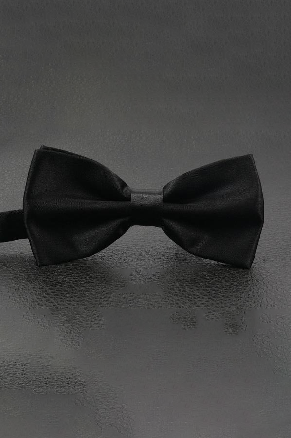 Satin Double Layer Simple and Exquisite Boys' Bow Tie