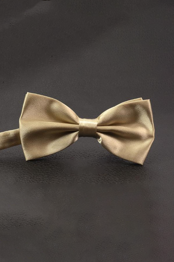Satin Double Layer Simple and Exquisite Boys' Bow Tie