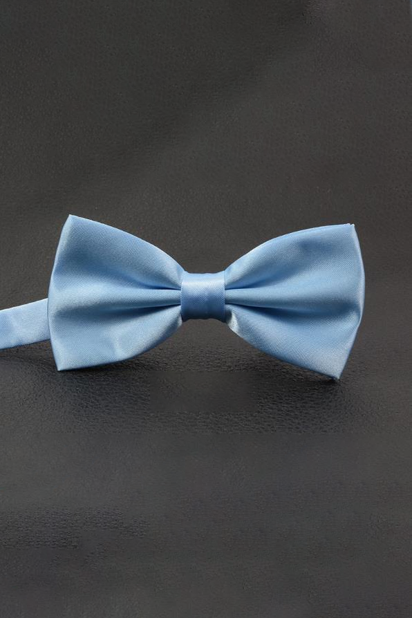 Satin Double Layer Simple and Exquisite Boys' Bow Tie