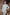 White Crew Neck Serge Concealed Buttons 2-Piece Suit