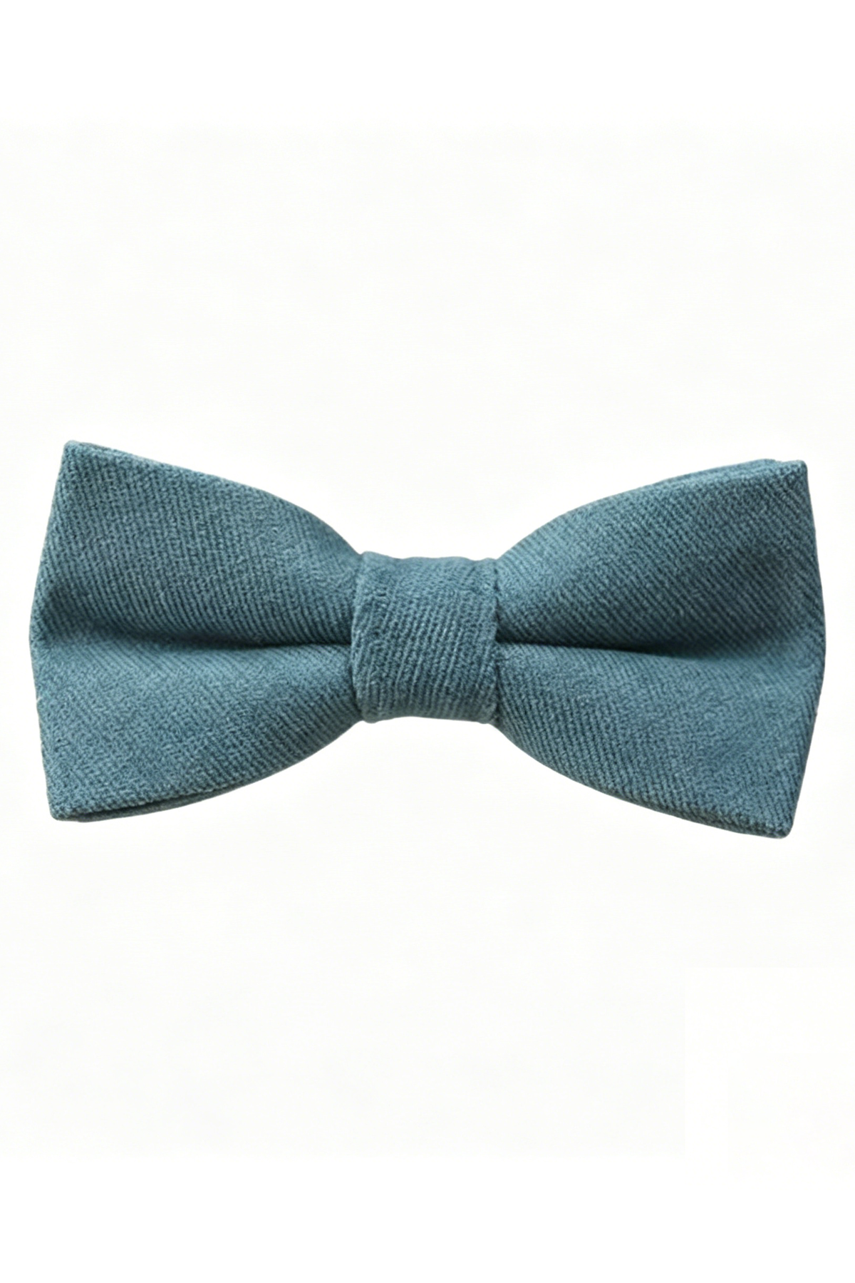 Multi Blue Series Adjustable Double-Layer Cotton Linen Bow Tie