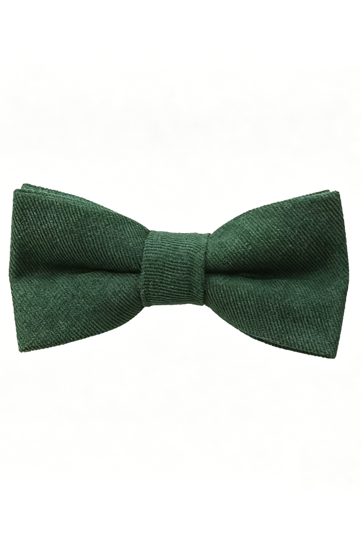 Green Series Adjustable Double-Layer Cotton Linen Bow Tie