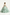 Sage Green Round Neck Lace Tulle Satin Bow Flower Girl Dress