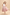Pink Tulle Round Neck White Leaf Lace Appliqué Flower A‑Line Dress