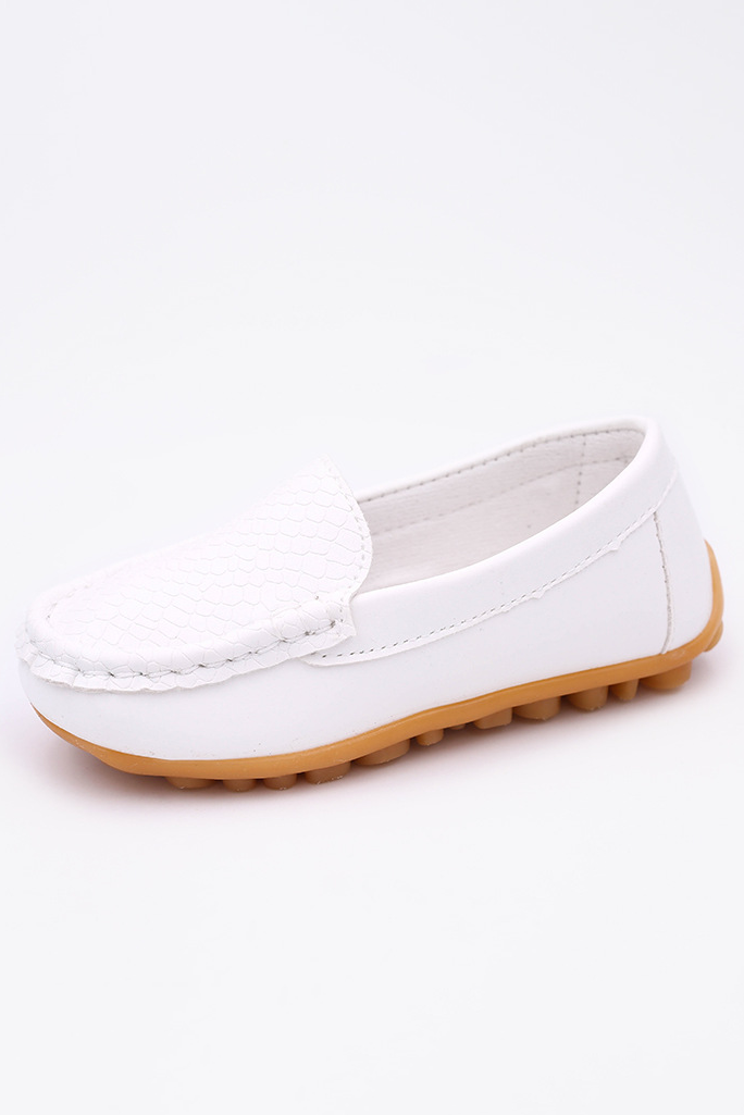Candy‑Colored Kids Slip‑On Loafers Flexible Moccasin Dress Shoes