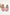 Pink Polka‑Dot Cute Contrast Elastic Velvet Strap Formal Dress Shoes