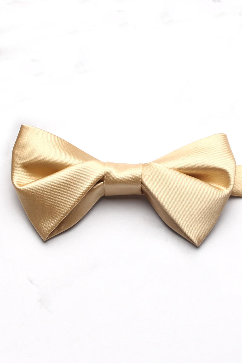 Boys Burgundy Satin Bow Tie for Weddings with Adjustable Fastening Strap