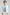 White & Sky‑Blue Pinstripe Single‑Breasted Formal 3‑Piece Suit Set