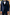 Boys Navy 3‑Piece Suit for Weddings with Velvet Shawl Lapel