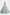 Light Blue High Neck Lace Sequin Tulle A-Line Pageant Dress