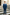 Boys Navy Windowpane Plaid with Notch Lapel 3-Piece Suit