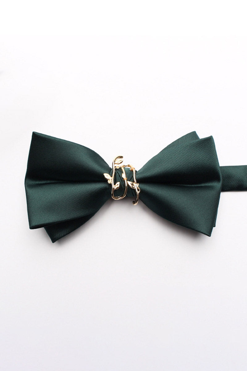 Boys Champagne Satin Bow Tie for Weddings