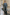 Grey & Black Herringbone Double Breasted Overcoat 2-Piece Suit Set