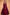 Pink Satin Long Sleeve Square Neck Flowy A-Line Dress