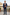 Boys Navy with Contrast Brown Lapel 3-Piece Suit