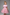 Pink Girls Satin Puff Sleeve 3D Rose A-Line Flower Girl Dress