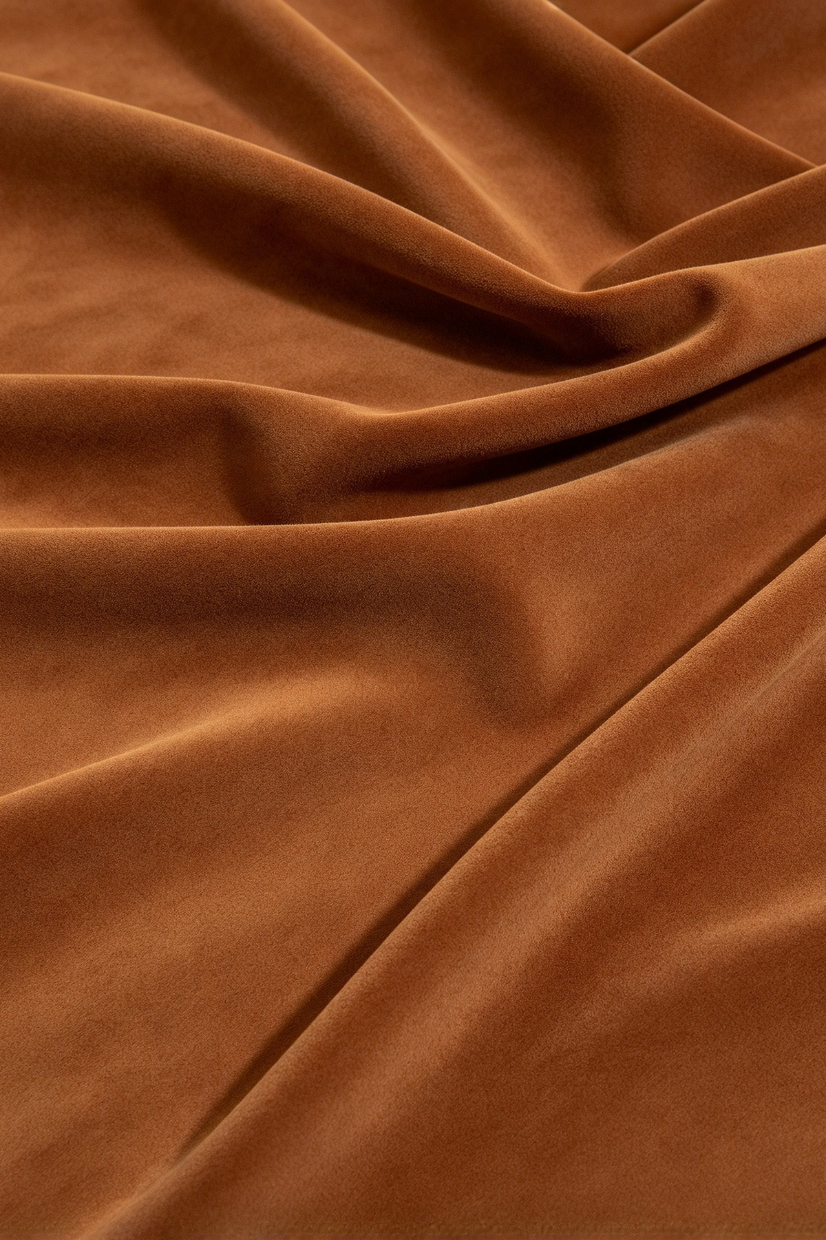 Brown Suede Double Breasted 2 Piece Formal Suit Set