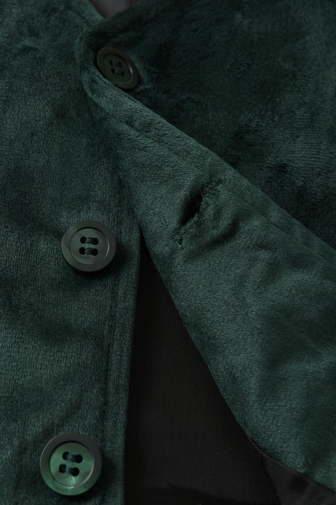 Dark Green Velvet Vest & Plaid Pants 2-Piece Set