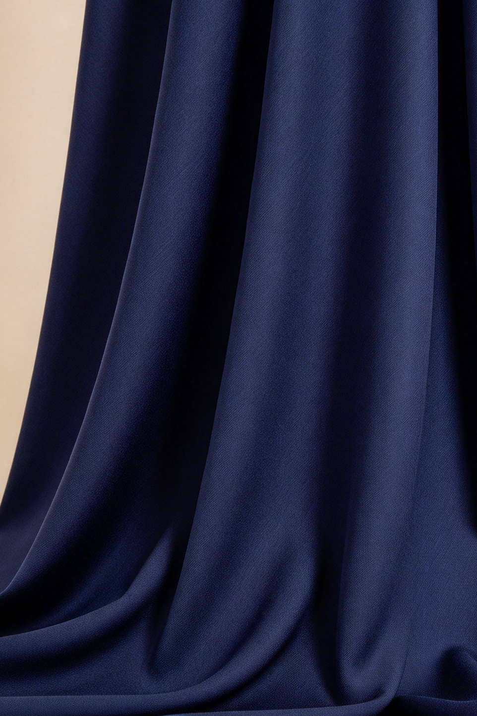 Navy Blue Jacquard 3-Piece Formal Suit Set