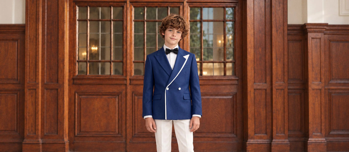 <p>Classic Tailoring, Modern Charm</p>